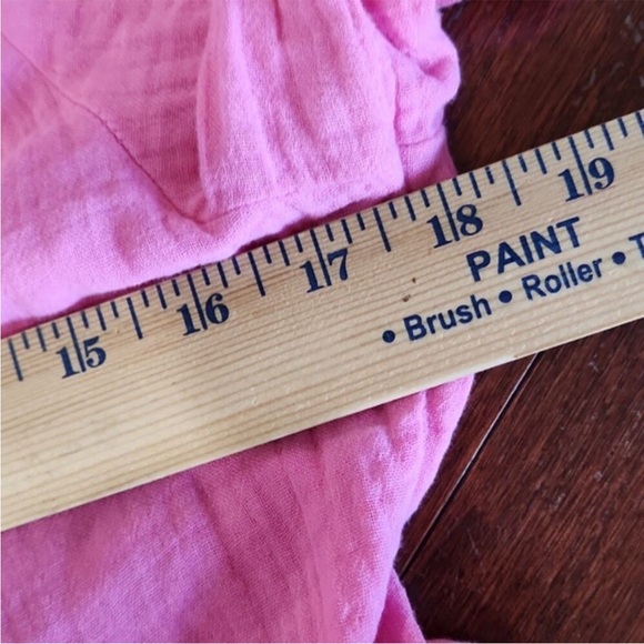 Aerie Pool to Party Cotton Dress Pink Sz Medium - Picture 7 of 13
